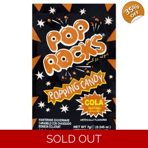 Pop Rocks Cola Flavour Popping Candy 7g Pack